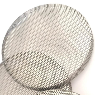 Het klantgerichte Ronde Roesten van Mesh Speaker Grille Cover Non van het Rechthoekmetaal