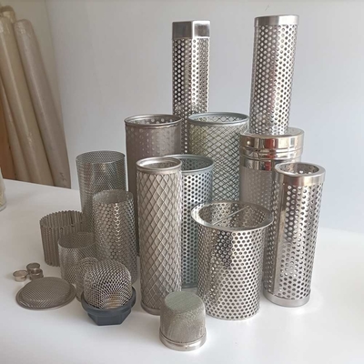 0.1mm tot 6mm het Scherm Mesh In Various Shape Size van de Roestvrij staalextruder